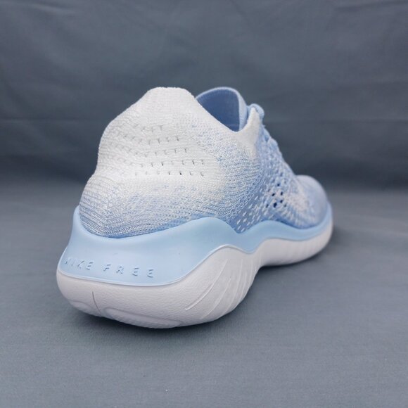 Nike Free RN Flyknit 2018 Womens Running Blue 942839 402 Sizes 6-10.5 NO BOX TOP - Picture 4 of 9